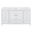 Bathroom Vanity With Separate Sink, Soft Close Doors And 4 Drawers