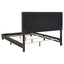 Dordrecht - Eastern King Panel Bed - Charcoal