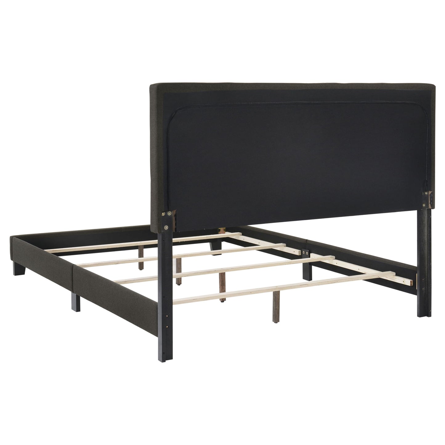 Dordrecht - Eastern King Panel Bed - Charcoal