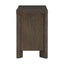 3 Drawer Nightstand With USB - Dark Oak