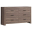 Geary - Slatted Headboard Panel Bedroom Set