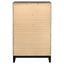 Gregory - 5 Drawer Chest - Smoke Gray