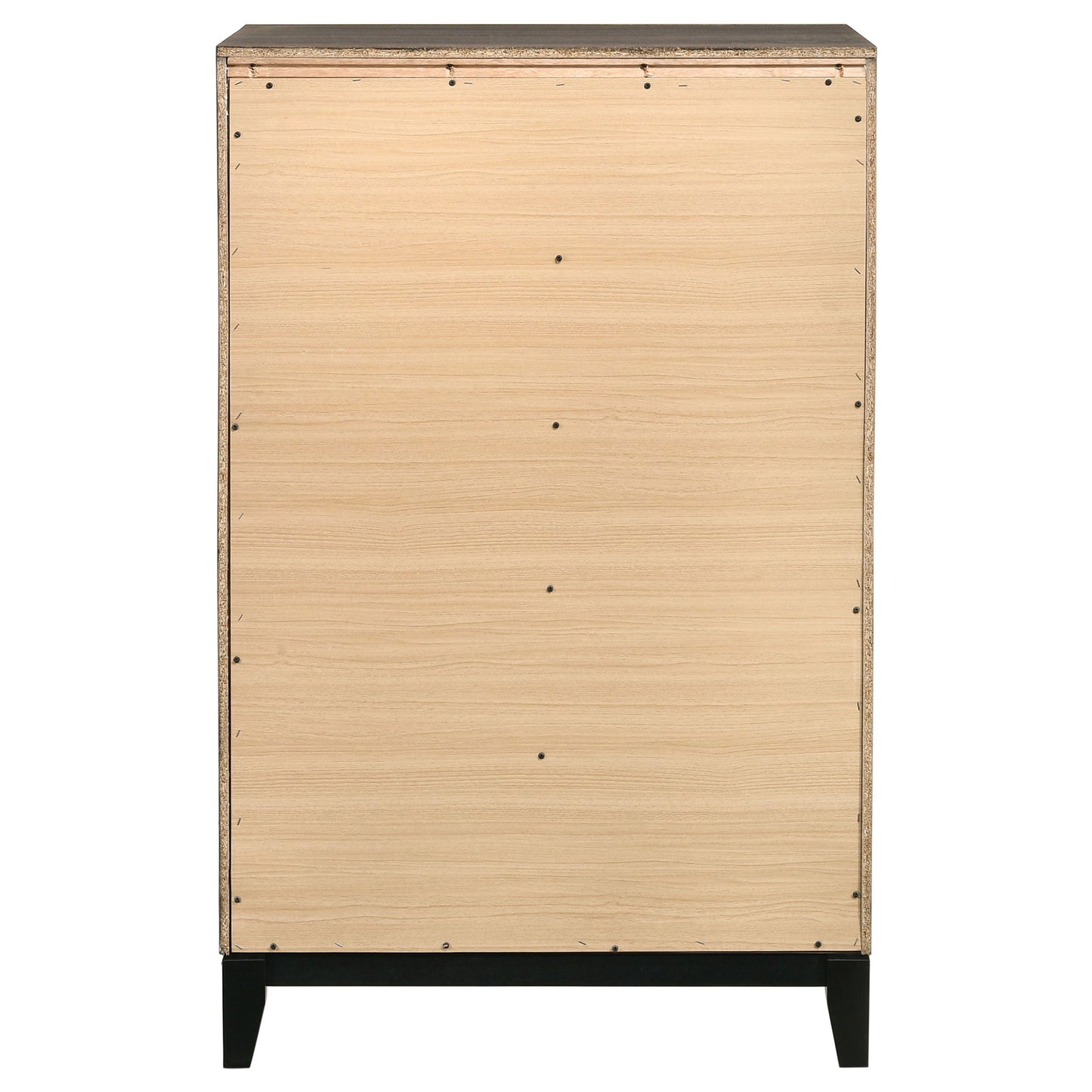 Gregory - 5 Drawer Chest - Smoke Gray