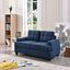 Stylish Transitional Loveseat For Two