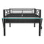 Gaming - Full Size Loft Bed With Desk, LED - Black