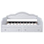 Upholstered Daybed With LED Lights And 2 Drawersme