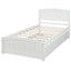 Platform Bed & Headboard, Footboard And Slat Support