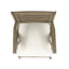 Helen - Outdoor Acacia Wood Dining Chair (Set of 2) - Gray / Creme