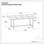 Campbell - Handcrafted Dining Table