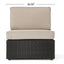 Santa Cruz - 8 Piece Outdoor Sectional Set - Dark Brown