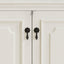 Vintage Bathroom Vanity With Sink, Rustic Cabinet With Soft Close Doors