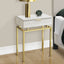 Spacious Table Top Accent Side Table, Storage Drawer, Contemporary & Modern