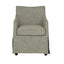 London - Upholstered Skirted Dining Arm Chair