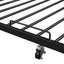 Platform Bed Frame With Trundle, USB Ports And Slat Support, No Box Spring Needed