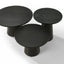 Jasper - 3 Piece Coffee, End, And Console Table (Set of 3) - Ebony Black