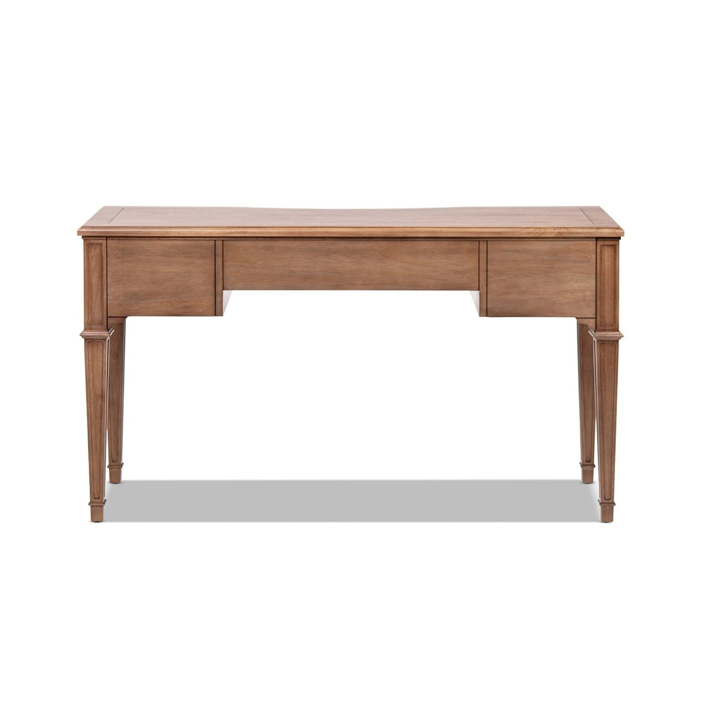 Dauphin - 3 Drawer Executive Desk - Brown