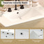 Freestanding Bathroom Vanity With Ceramic Sink, 2 Full Extension Drawers