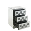 Noralie - Accent Table - Silver - Glass