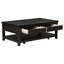 Sutter - 2 Piece Coffee And End Table Set - Dark Brown