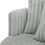 Mindy - Oversized Swivel Barrel Chair - Gray