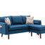 Mia - Sectional Sofa Chaise With USB Charger And Pillows