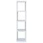 4 Tier Bookcase With Accents