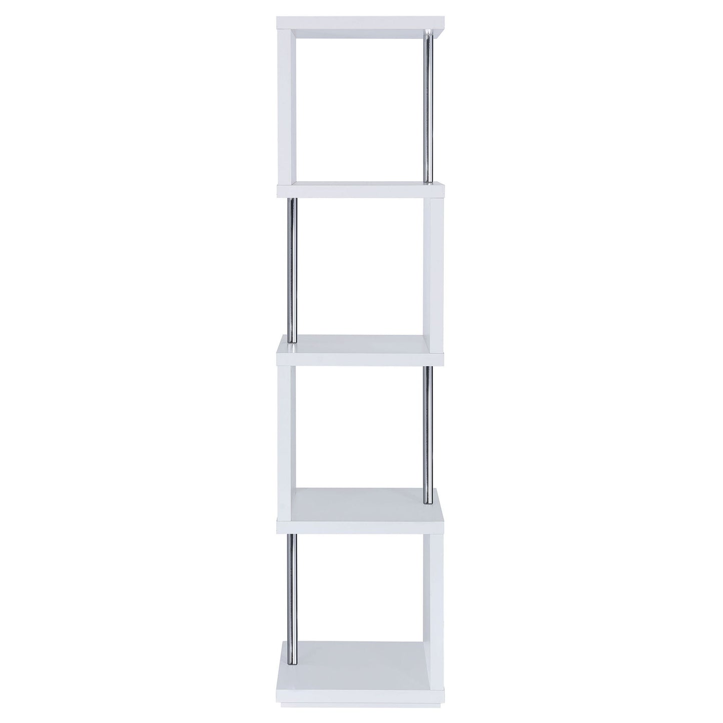4 Tier Bookcase With Accents