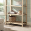 Ellis - 5 Shelf Open Frame Bookcase - Natural
