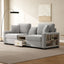 Modular Sofa Couch With Storage Armrest And Center Console