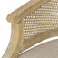 Curved Backrest Accent Chair