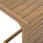 Aluminum Outdoor C - Shaped Side Table For Patio
