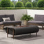 Vernon - Rectangle Fire Pit 50, 000 Btu - Dark Gray