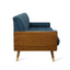 Aidan - Mid Century Modern Tufted Fabric Sofa