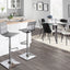 Mirage - Contemporary Adjustable Barstool With Swivel