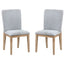 Caspian - And Oak Finish Dining Chair (Set of 2) - Gray