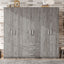 6 Doors Wardrobe Storage For Bedroom, With Big Drawers