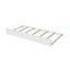 Bunk Bed With Twin Size Trundle, Storage And Guard Rail For Bedroom