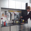 Nova Series - Door Wall Mounted Garage Cabinet, Soft Closing - Dark Gray