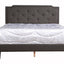Button Tufted Bed Charming For Cozy Spaces