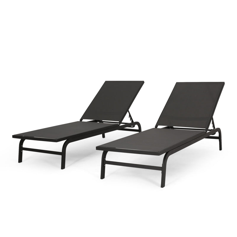 Finn - Contemporary Chaise Lounge For Outdoor Relaxation