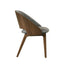 Delmon - Side Chair (Set of 2) - Gray / Walnut