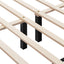 Lambswool Petal Headboard Bed Frame