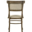 Bistro - Wide Dining Chair With Cushion (Set of 2) - Vintage Walnut