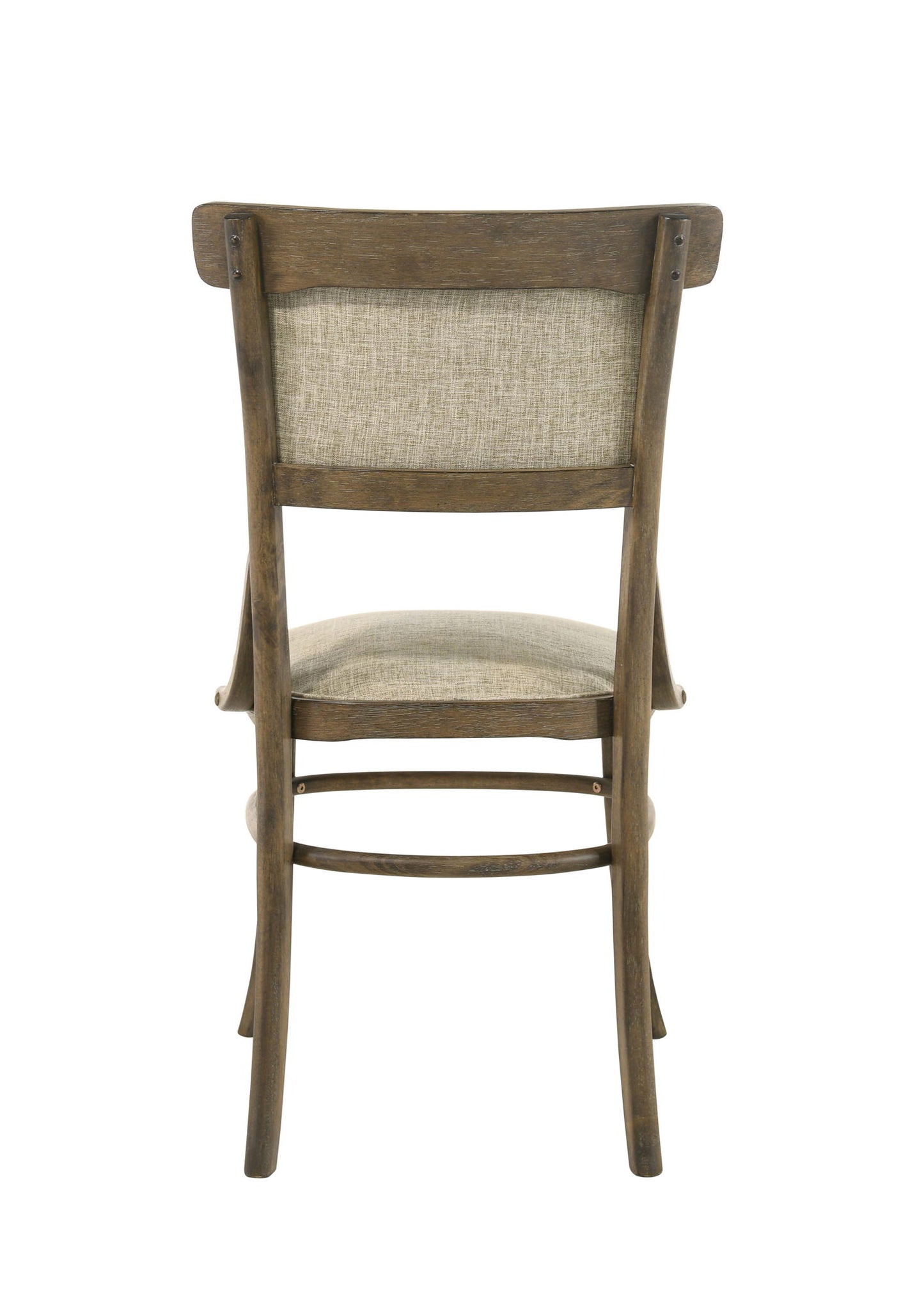 Bistro - Wide Dining Chair With Cushion (Set of 2) - Vintage Walnut