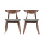 5 Piece Dining Set With Ergonomic Chairs