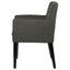 Yorkshire - Upholstered Dining Arm Chair With Cushioned Arms (Set of 2) - Gray