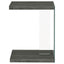 Sampson - C Shaped Side Table - Gray