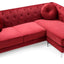 Soft y Micro Suede Sofa Chaise