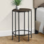 Contemporary Round Accent Table For Living Room