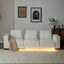Chita - Sectional Sofa 3 Seater With Light Strip - Beige